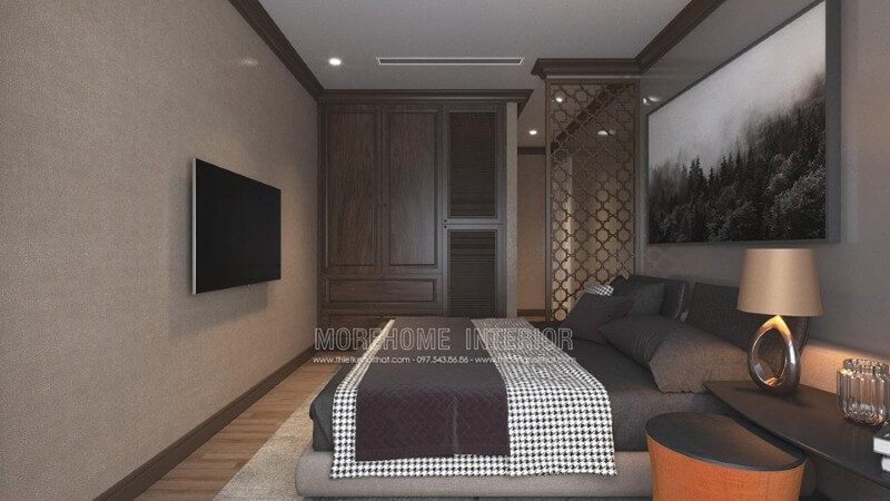 Mẫu giường ngủ thích hợp cho các căn hộ chung cư.